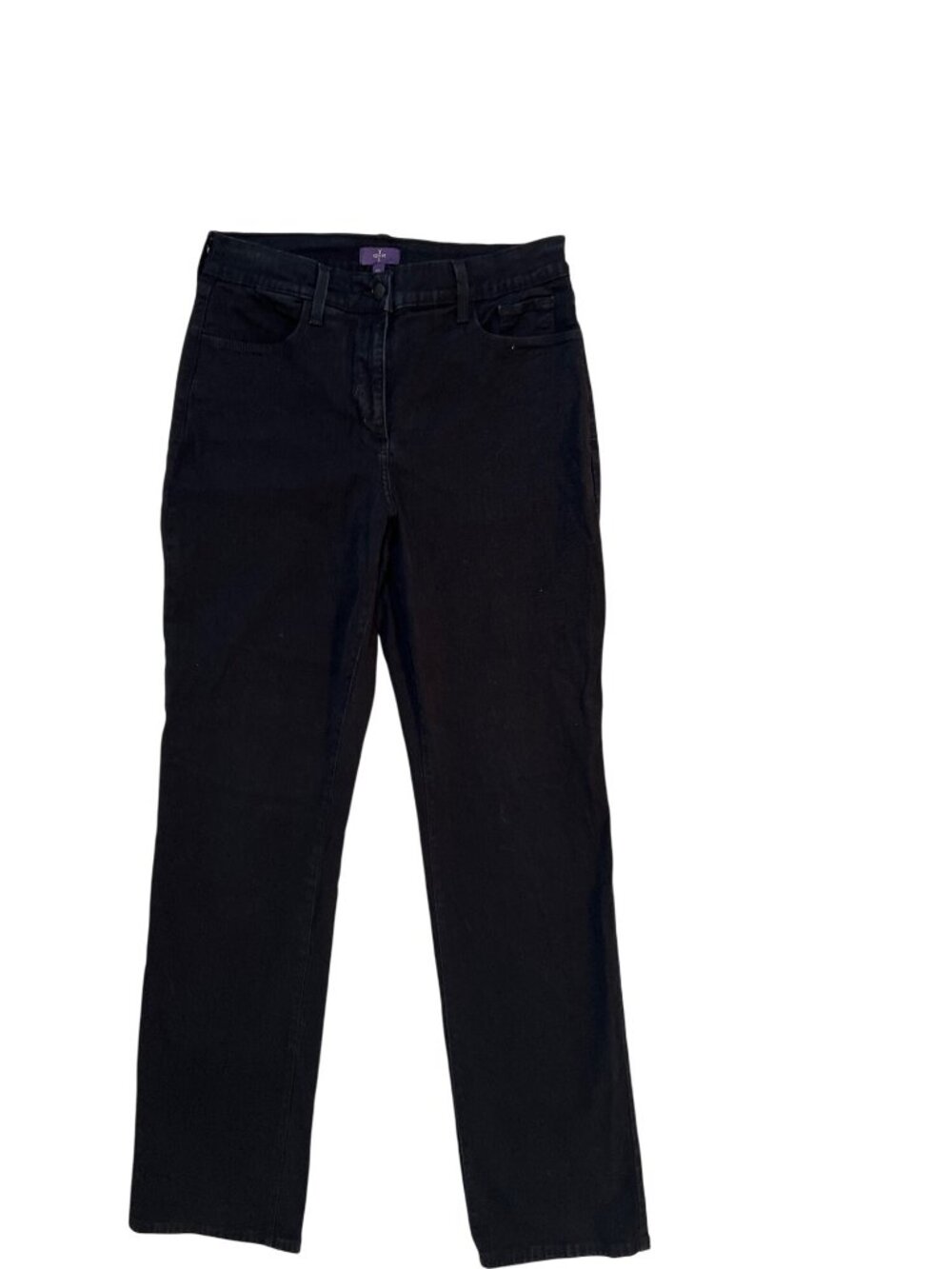 women's NYDJ black jeans size 12 Straight